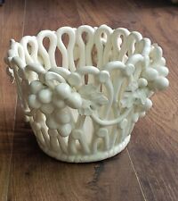 Made in Italy Vintage Art Thick Woven Ceramic Rope Vase Italian Elegant for sale  Shipping to South Africa