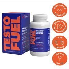 Used, Testo Fuel - #1 Best Testosterone Test Booster for Men 120 Capsules Brand New  for sale  Shipping to South Africa