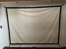 Movie Screen Portable Backyard Widescreen Camping Projection Wall Bar Shop, used for sale  Fenton