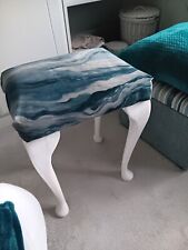 velvet dressing table stool for sale  LEEDS