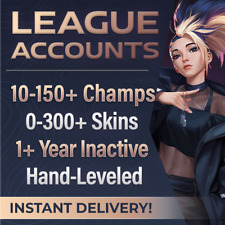 League of Legends Account EUW EUNE NA OCE All Champs Skins Lvl 30 Lol Acc Smurf comprar usado  Enviando para Brazil