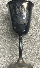 Silver plated goblet for sale  PLYMOUTH