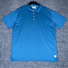 Camisa polo masculina Linksoul 2XL azul sólida manga curta TSoft golfe desempenho adulto comprar usado  Enviando para Brazil