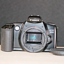 Cuerpo de cámara fotográfica Canon EOS 3000 35 mm negro *BUENO/PROBADO* segunda mano  Embacar hacia Argentina
