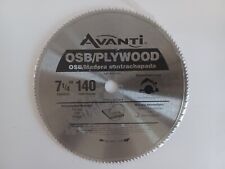 Lâmina de serra Avanti 7-1/4" X 140T OSB/madeira compensada comprar usado  Enviando para Brazil