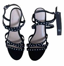 Ladies sandals black for sale  BOURNEMOUTH