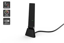 Receptor adaptador Wi-Fi de formación de haz Kogan AC1300 de doble banda USB 3.0 con base de base segunda mano  Embacar hacia Argentina