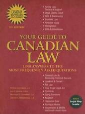 Guide canadian law for sale  Montgomery