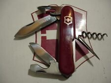 FACA VINTAGE VICTORINOX VICTORIA 1952 - 74 SULZER 84mm TOURISTA EXÉRCITO SUÍÇO PCKET comprar usado  Enviando para Brazil