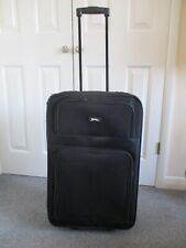 Slazenger - Black, Soft Shell, Medium Size, Telescopic Handle Suitcase for sale  Shipping to South Africa