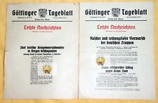 Plakat göttinger tageblatt gebraucht kaufen  Weißenfels