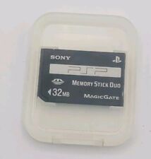 Sony 32MB MEGABYTE PSP-M32 Memory Stick Duo Genuine Memory Card For Camera / PSP, used for sale  Shipping to South Africa