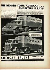 1937 autocar trucks for sale  Columbia