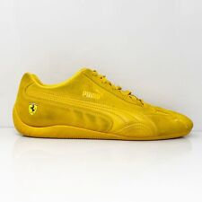 Puma Mens Scuderia Ferrari x Speedcat 306796-04 Yellow Casual Shoes Sneakers 12 for sale  Shipping to South Africa
