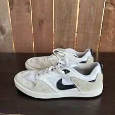 Nike SB Alleyoop Low Zapatos de Patín Informales Blancos Negros CJ0882-100 Talla 9.5, usado segunda mano  Embacar hacia Argentina