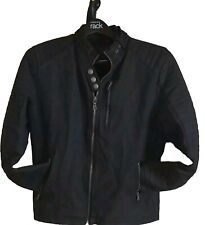 Used, New Premium Xpression mens faux leather jacket Black U74 | size Med for sale  Shipping to South Africa