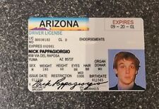 Licença de identificação novidade férias Nick Pappagiorgio Vegas comprar usado  Enviando para Brazil