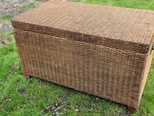 Large wicker trunk. for sale  EPSOM