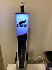 CARLING LAGER ILLUMINATED PUB FONT PUMP HEAD BAR CLUB MANCAVE for sale  Shipping to Ireland