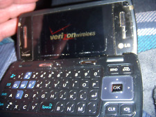 Celular LG VX9200M Verizon flip phone teclado QWERTY preto - funcionando + CORDÃO comprar usado  Enviando para Brazil