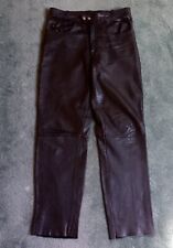 Men black leather for sale  OBAN