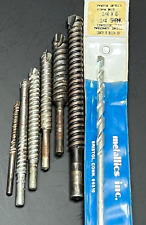 Lot of 7 Various Vintage Masonry Concrete Cement Brick Drill Bits, used for sale  Shipping to South Africa
