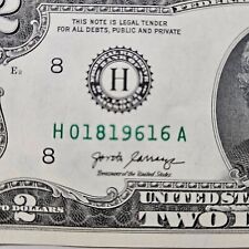 Nota de aniversário de US$ 2 nota de dois dólares 01819616 não circulada 18 de junho de 1961 comprar usado  Enviando para Brazil