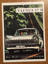 Cartolina pubblicitaria taunus usato  Milano