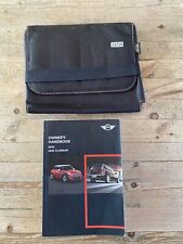09-14 MINI COOPER S JCW OWNERS MANUAL HANDBOOK PACK PRINT 2011 r13728, used for sale  Shipping to South Africa