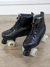 Black Boot Roller Skates - White Wheels  Size 9 (43) for sale  Shipping to South Africa