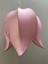 Lámpara de esquina única rosa tulipán rosa de colección lámpara colgante Barbie rosa usada, usado segunda mano  Embacar hacia Argentina