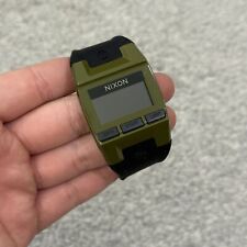 Relógio de quartzo digital masculino Nixon "The Comp" LAY LOW verde corrida comprar usado  Enviando para Brazil