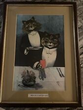 Louis wain framed for sale  BIRMINGHAM