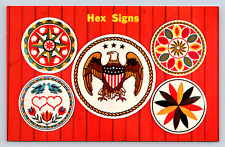 Vintage postcard hex for sale  Wichita Falls