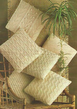 Aran cushion knitting for sale  SWANLEY