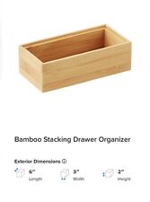 Drawer organizer bamboo for sale  Los Angeles
