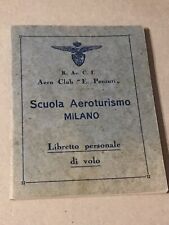 Libretto scuola volo usato  Imola