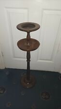 Vintage Brown Wooden Smoker's Side Table for sale  Shipping to South Africa