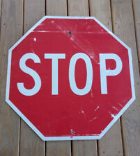 Metal stop red for sale  White Marsh