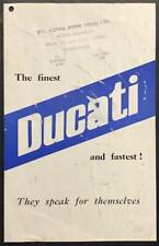 Ducati motorcycles dealers for sale  LEICESTER