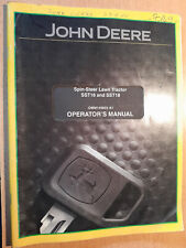 John Deere spin-steer lawn Tractor SST16 & SST18 : operator's manual A1 comprar usado  Enviando para Brazil