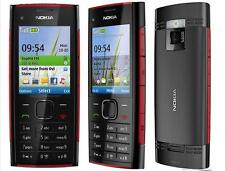 Używany, Oryginalny odblokowany telefon komórkowy Nokia X2-00 Bluetooth FM JAVA 5MP czarny / czerwony  na sprzedaż  Wysyłka do Poland