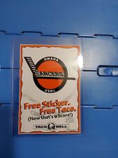 1996 Taco Bell Omaha Lancers adesivo de hóquei veja fotos comprar usado  Enviando para Brazil