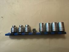 Used, S-K Tools 7pc Metric Socket Set  307- 315 7mm-15mm 3/8" Drive 6 point USA for sale  Shipping to South Africa