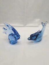 Blue glass figurines for sale  Humble