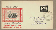 Usado, Capa FDC Austrália 1954 WW Wide World laranja cisne comprar usado  Enviando para Brazil