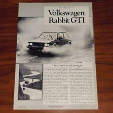 Volkswagen rabbit gti for sale  Salt Lake City