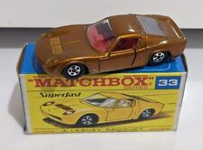 Usado, Interior Matchbox Superfast No 33 Lamborghini Miura muy raro rojo bronce nuevo en caja segunda mano  Embacar hacia Argentina