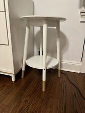 White side table for sale  Westbury