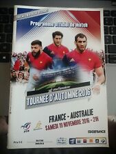 Programme rugby australie d'occasion  Laval
